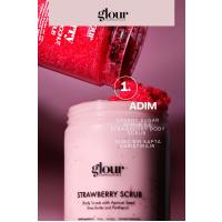 2'li Set Cherry Coconut Sugar Scrub & Strawberry Scrub | Selülit, Çilek Bacak, Batık Giderici