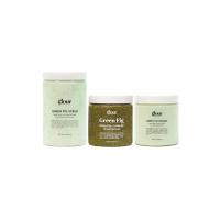 3'lü Set Green Fig Scrub & Green Fig Caramel Sugar Scrub & Green Fig Yogurt Selülit Batık Giderici