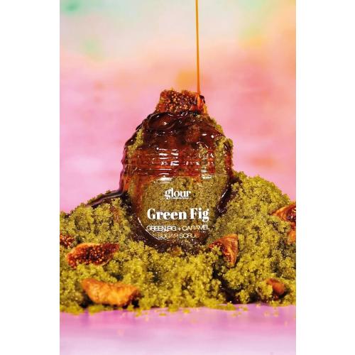 Green Fig & Caramel Sugar Scrub 250ml | Selülit, Çilek Bacak, Batık Giderici Şeker Scrub