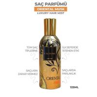 Hair Mist Oriental Musk 125 ml / Saç Parfümü 1 Adet Oje Hediyeli