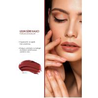 Liquid Lipstick Shiny Wirginia Va-111 / Parlak Likit Ruj - 1 Adet Oje Hediyeli