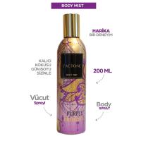 Purple Blossom Body Spray 200 ml / Vücut Spreyi - 1 Adet Oje Hediyeli
